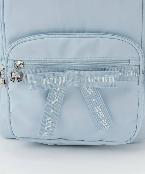 mezzo piano / メゾピアノ リュック・バックパック | ポーチ付ロゴリボンリュック大　容量約23L | 詳細5