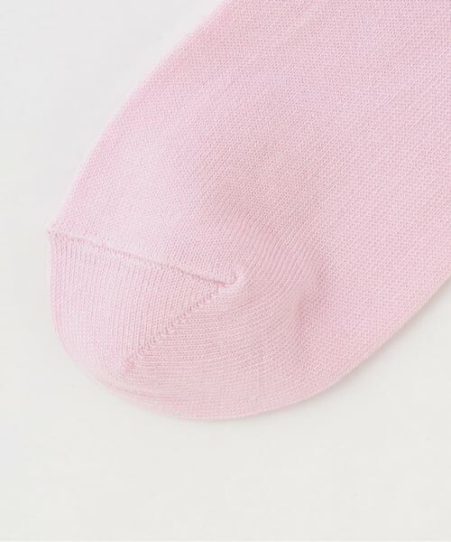 mezzo piano / メゾピアノ ソックス | フリルロゴ刺繍ソックス【日本製】 | 詳細2