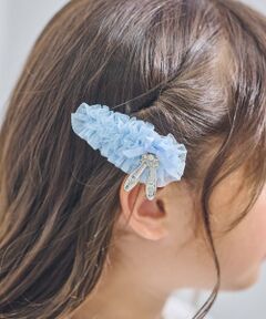 mezzo piano / メゾピアノ ヘアピン | トゥシューズチュールフリル　ヘアクリップ【日本製】