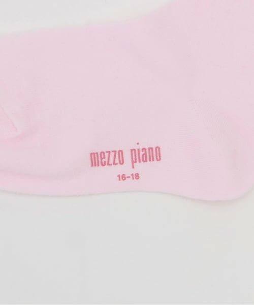 mezzo piano / メゾピアノ ソックス | ラインストーン付ソックス　3足セット | 詳細4