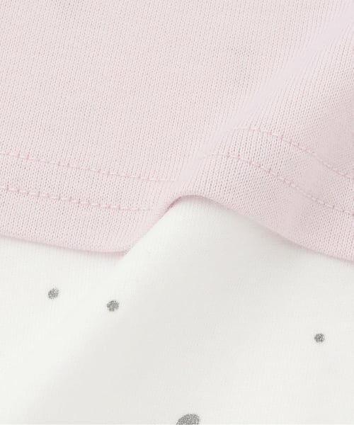 mezzo piano / メゾピアノ Tシャツ | モチーフ 袖2wayTシャツ | 詳細8