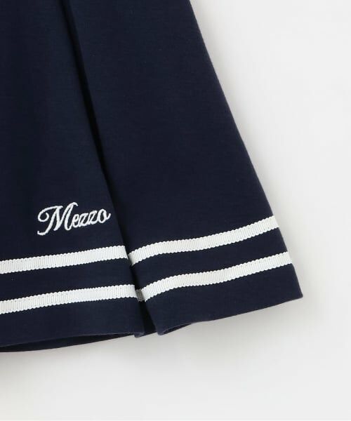 mezzo piano / メゾピアノ その他トップス | セーラーZIPパーカ&ラインスカパン&半袖Tシャツセット | 詳細16