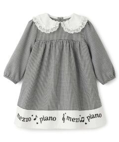 mezzo piano / メゾピアノ ミニ丈・ひざ丈ワンピース | 音符ワンピース　ブルマセット