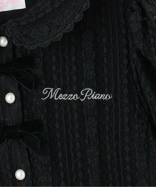 mezzo piano / メゾピアノ シャツ・ブラウス | 【Premium】レースブラウス | 詳細4