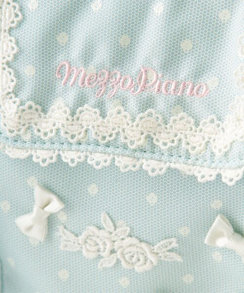 ＊＊mezzo piano / メゾピアノ ショルダーバッグ | ペットボトルケースつきスイートドットバッグ | 詳細8
