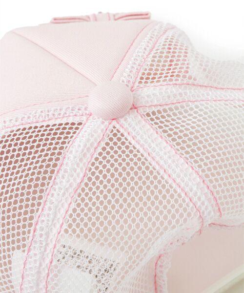 ＊＊mezzo piano / メゾピアノ キャップ | リボンデコメッシュキャップ | 詳細3