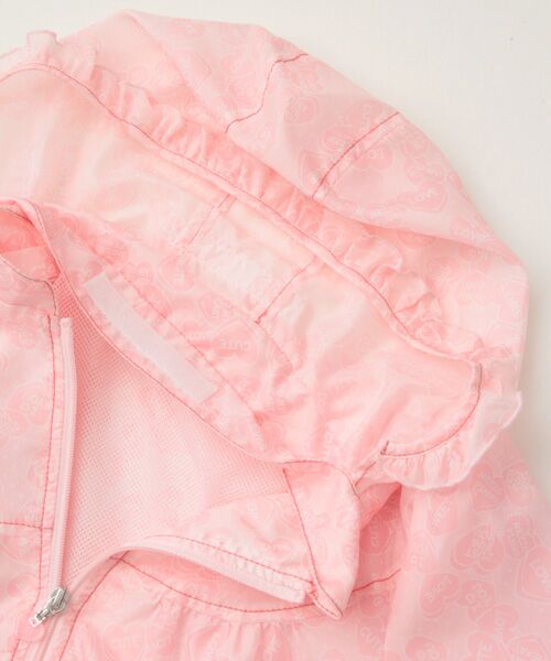 ＊＊mezzo piano / メゾピアノ ナイロンジャケット | ハート型ラムネプリントウィンドブレーカー | 詳細4