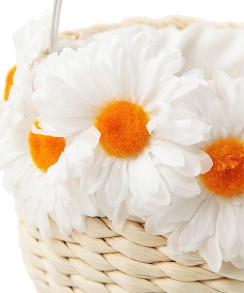 ＊＊mezzo piano / メゾピアノ かごバック | ロマンチックデザインカゴバッグ | 詳細3