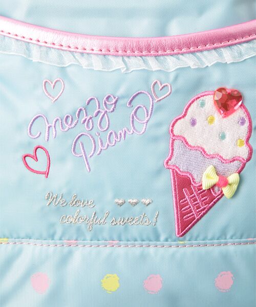 ＊＊mezzo piano / メゾピアノ リュック・バックパック | アイスワッペンデコリュック | 詳細5