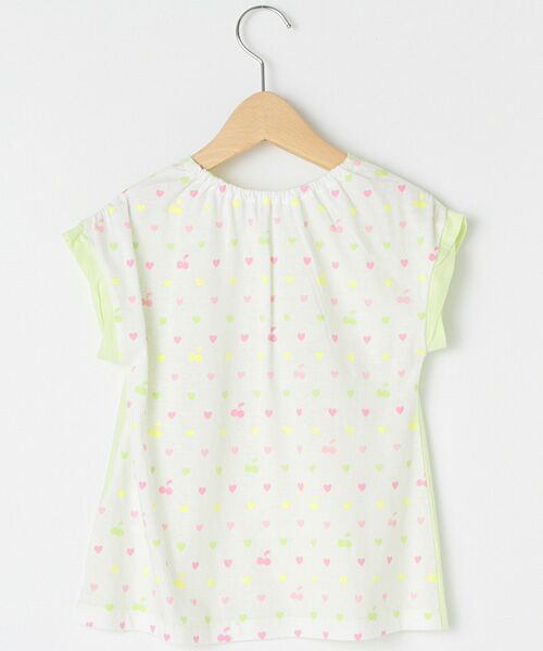 ＊＊mezzo piano / メゾピアノ Tシャツ | コロンちゃん&ホイップちゃんフルーツ着ぐるみＴシャツ | 詳細2