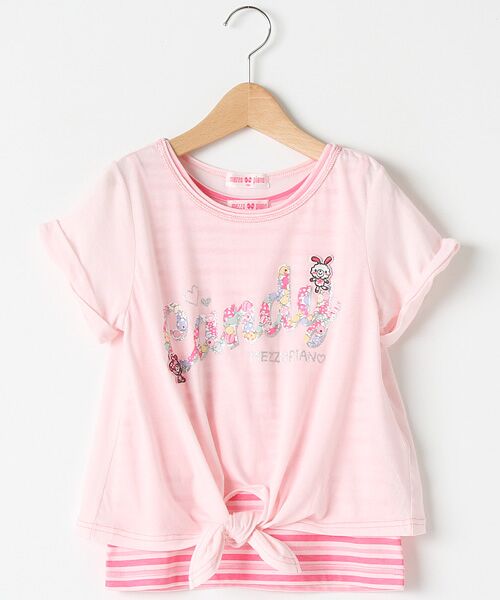メゾピアノ 半袖Tシャツ コロンちゃん L 160cm ピンク メゾピアノ 半袖Tシャツ コロンちゃん L 160cm ピンク - メルカリ