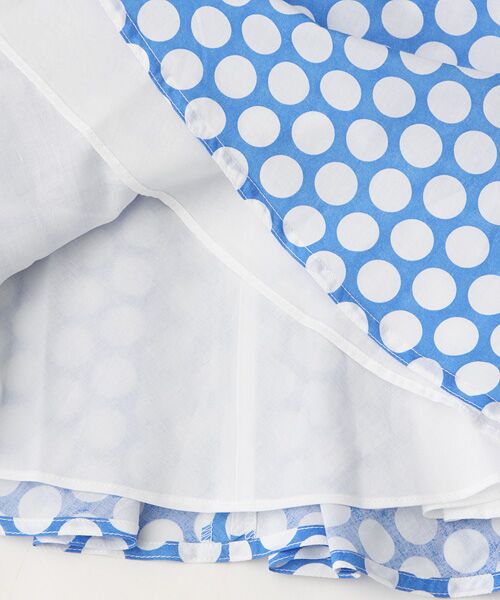 ＊＊mezzo piano / メゾピアノ ミニ・ひざ丈スカート | リボンデコ大粒水玉ジャンパースカート | 詳細6