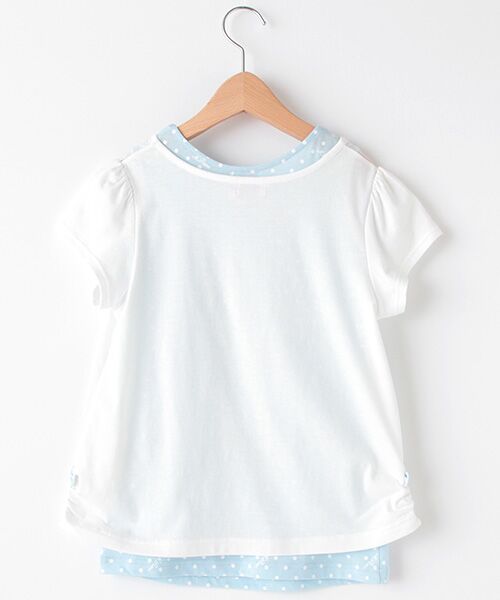 希少★レア★メゾピアノ　タンクトップ　Tシャツ 楽天市場】メゾピアノ(mezzo piano)シアーシャツ＆ロゴリブ