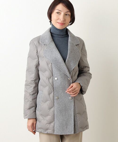 日常使いからオケージョンシーンまで、幅広く使える上品あったかダウン