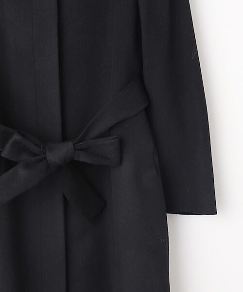 MG SABLE / エムジーセーブル ステンカラーコート | カシミヤ100％コート（ベルト付き） | 詳細3