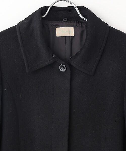 MG SABLE / エムジーセーブル ステンカラーコート | カシミヤ100％コート（ベルト付き） | 詳細7