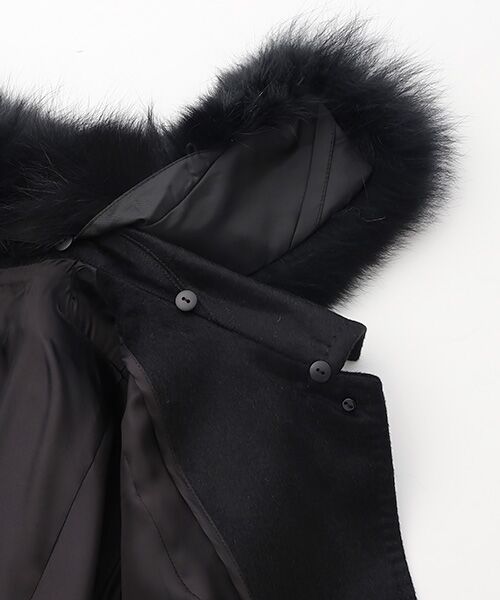 MG SABLE / エムジーセーブル ステンカラーコート | カシミヤ100%コート | 詳細5