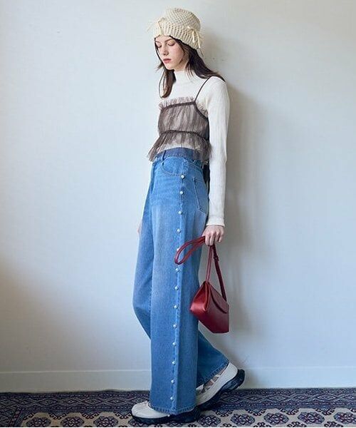 Mi-je / ミジェ その他パンツ | パールデニム【韓国ファッション】 | 詳細9