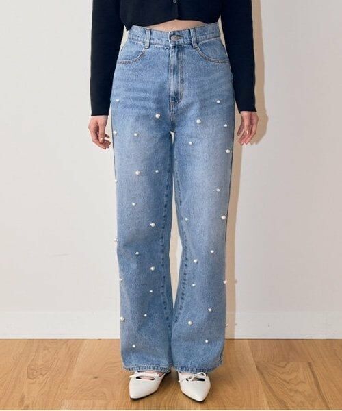 Mi-je / ミジェ その他パンツ | パールデニム【韓国ファッション】（マルチ）