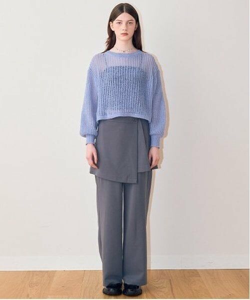 Mi-je / ミジェ その他パンツ | スカートレイヤードパンツ【韓国ファッション】 | 詳細3