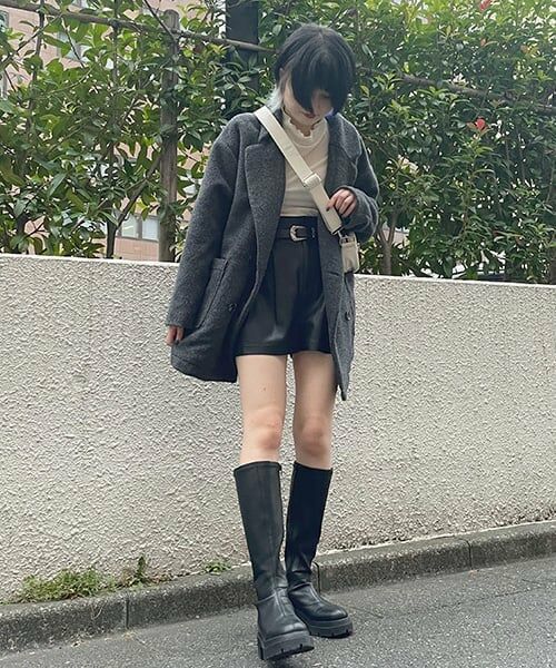 Mi-je / ミジェ ショート・ハーフ・半端丈パンツ | 合皮ショートパンツ【韓国ファッション】 | 詳細14