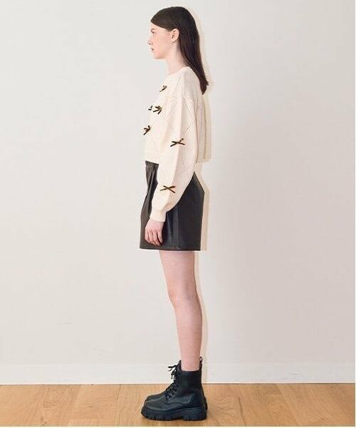 Mi-je / ミジェ ショート・ハーフ・半端丈パンツ | 合皮ショートパンツ【韓国ファッション】 | 詳細4