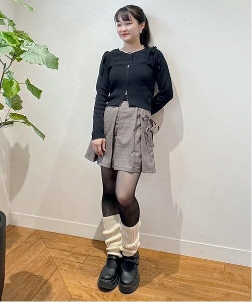 Mi-je / ミジェ ミニ・ひざ丈スカート | リボンプリーツスカート【韓国ファッション】 | 詳細10