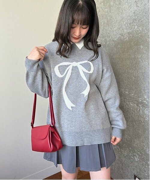 Mi-je / ミジェ ミニ・ひざ丈スカート | リボンプリーツスカート【韓国ファッション】 | 詳細12