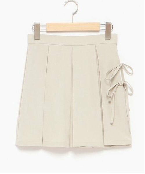 Mi-je / ミジェ ミニ・ひざ丈スカート | リボンプリーツスカート【韓国ファッション】 | 詳細7