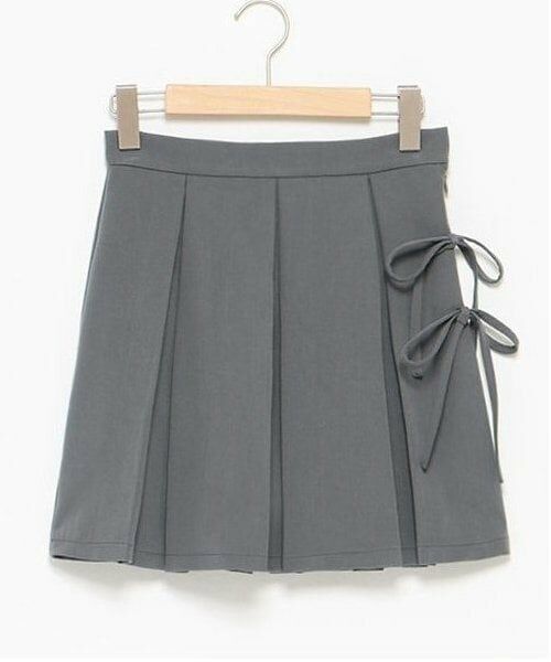 Mi-je / ミジェ ミニ・ひざ丈スカート | リボンプリーツスカート【韓国ファッション】 | 詳細8