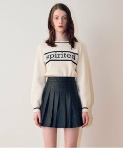 Mi-je / ミジェ ミニ・ひざ丈スカート | 合皮プリーツスカート【韓国ファッション】