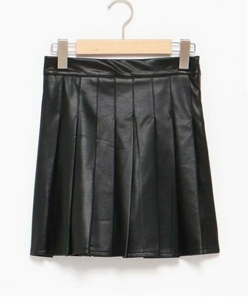 Mi-je / ミジェ ミニ・ひざ丈スカート | 合皮プリーツスカート【韓国ファッション】 | 詳細11