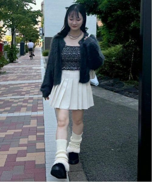 Mi-je / ミジェ ミニ・ひざ丈スカート | 合皮プリーツスカート【韓国ファッション】 | 詳細15