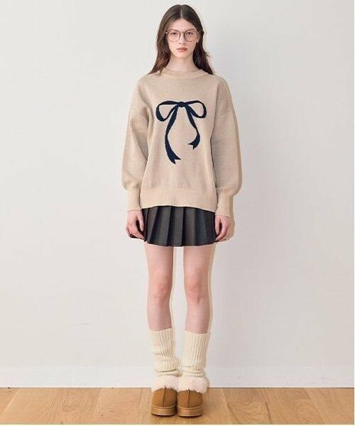 Mi-je / ミジェ ミニ・ひざ丈スカート | 合皮プリーツスカート【韓国ファッション】 | 詳細2