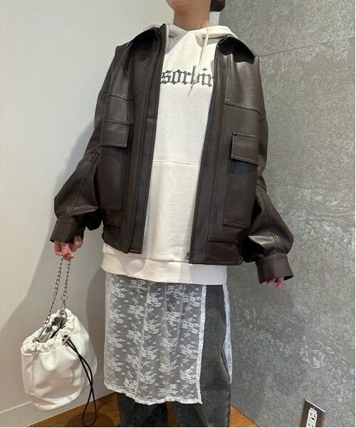 Mi-je / ミジェ ミニ・ひざ丈スカート | レース巻きスカート【韓国ファッション】 | 詳細13