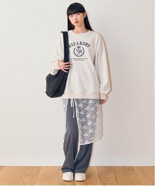 Mi-je / ミジェ ミニ・ひざ丈スカート | レース巻きスカート【韓国ファッション】 | 詳細2