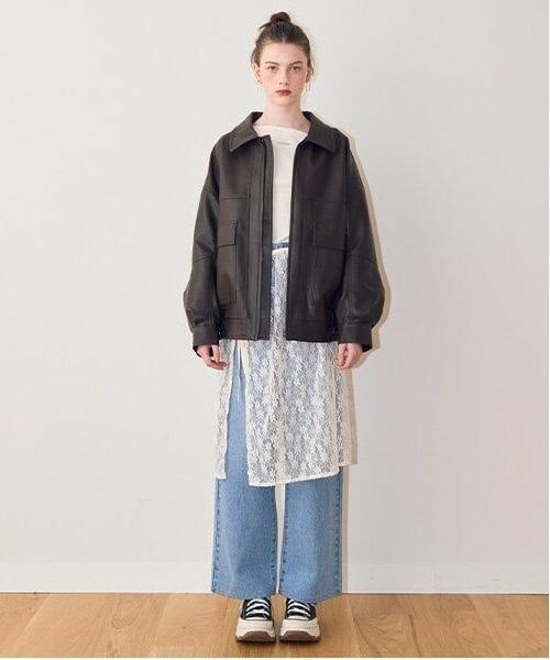 Mi-je / ミジェ ミニ・ひざ丈スカート | レース巻きスカート【韓国ファッション】 | 詳細4