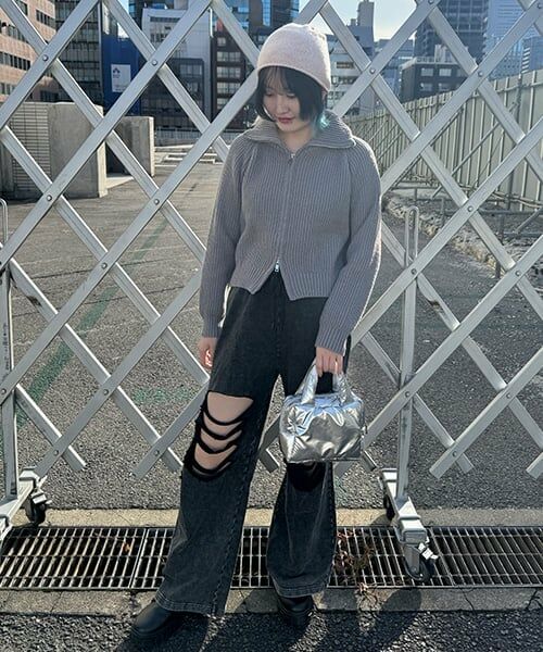 Mi-je / ミジェ その他パンツ | ダメージスウェットパンツ【韓国ファッション】 | 詳細16