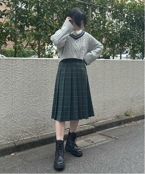 Mi-je / ミジェ ミニ・ひざ丈スカート | プリーツミディスカート【韓国ファッション】 | 詳細11