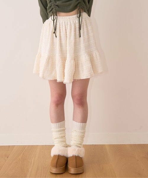 Mi-je / ミジェ ミニ・ひざ丈スカート | ティアードミニスカート【韓国ファッション】 | 詳細1