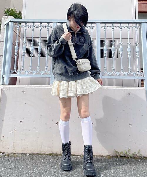 Mi-je / ミジェ ミニ・ひざ丈スカート | ティアードミニスカート【韓国ファッション】 | 詳細18