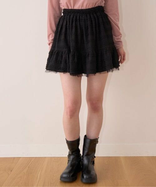 Mi-je / ミジェ ミニ・ひざ丈スカート | ティアードミニスカート【韓国ファッション】 | 詳細4