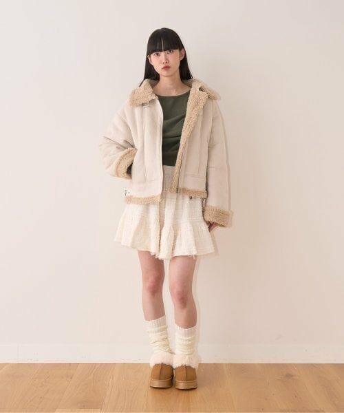 Mi-je / ミジェ ミニ・ひざ丈スカート | ティアードミニスカート【韓国ファッション】 | 詳細5