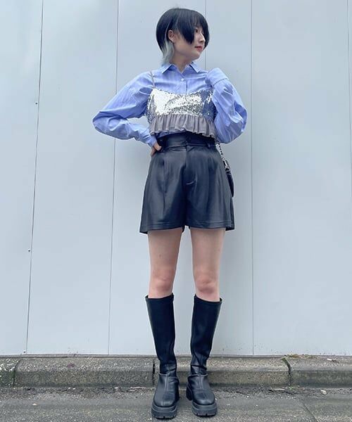 Mi-je / ミジェ シャツ・ブラウス | ルーズシャツ【韓国ファッション】 | 詳細15