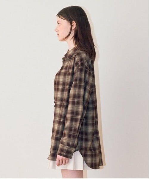 Mi-je / ミジェ シャツ・ブラウス | オンブレチェックシャツ【韓国ファッション】 | 詳細1