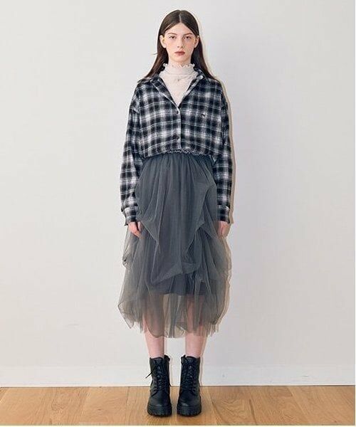 Mi-je / ミジェ シャツ・ブラウス | オンブレチェックシャツ【韓国ファッション】 | 詳細10