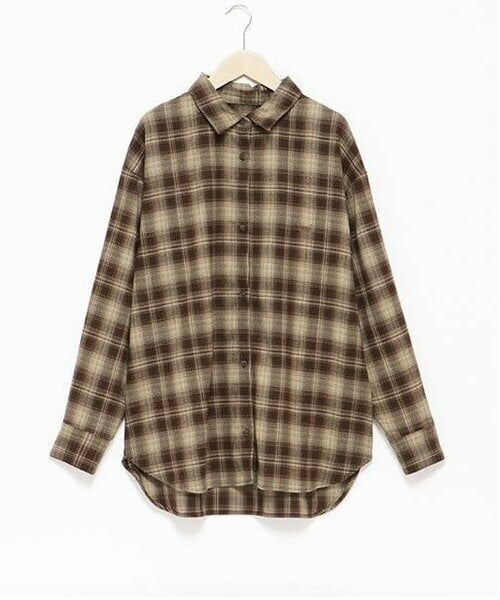 Mi-je / ミジェ シャツ・ブラウス | オンブレチェックシャツ【韓国ファッション】 | 詳細11