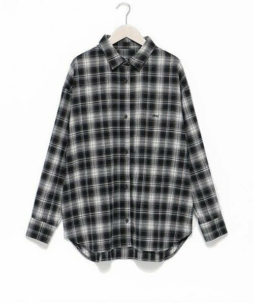 Mi-je / ミジェ シャツ・ブラウス | オンブレチェックシャツ【韓国ファッション】 | 詳細12