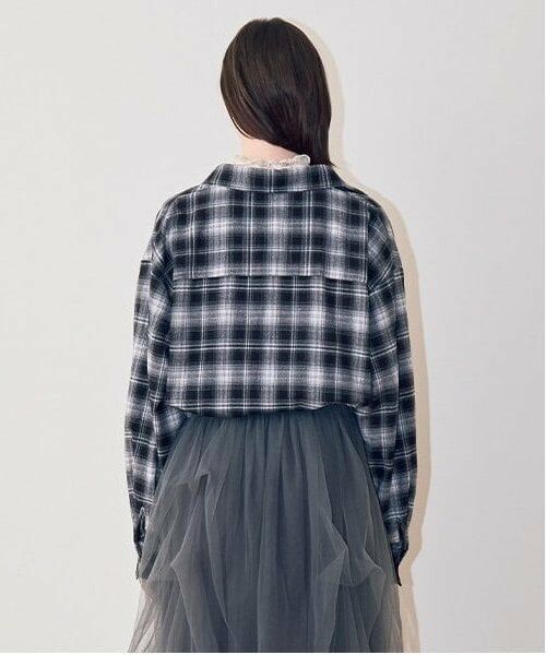 Mi-je / ミジェ シャツ・ブラウス | オンブレチェックシャツ【韓国ファッション】 | 詳細4