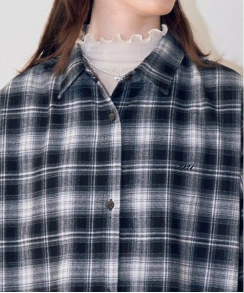 Mi-je / ミジェ シャツ・ブラウス | オンブレチェックシャツ【韓国ファッション】 | 詳細5